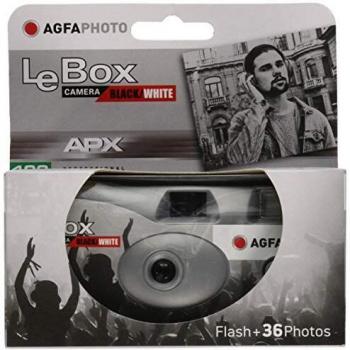Agfa Foto LeBox Negro/Blanco con Flash y hasta 36 imágenes en Blanco y Negro