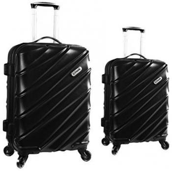 Set Trolleys Cabina + Mediana Unik Revolution Alpha Color Negro