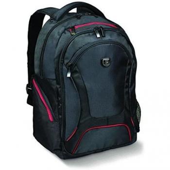 Port Designs Courchevel Professional Business Women/Men Large Travel Black Rucksack/Backpack Padded Laptop Bag for 17.3-Inch Windows/Dell/HP/Laptop/MacBook