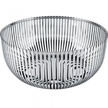 Frutero Alessi PCH05/24 de Acero Inoxidable 24 cm con Diseño Moderno y Elegante