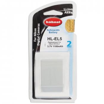 Hähnel HL-EL5 - Batería Li-Ion para Nikon EN-EL5, 3.7V, 1230mAh