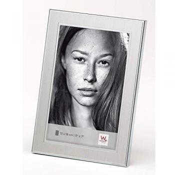 Marco para Retrato Metálico Walther Jazz 13x18 cm Plata