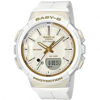 Casio Reloj Analogico-Digital para Mujer de Cuarzo con Correa en Resina BGS-100GS-7AER