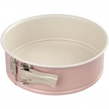 Molde de tarta desmontable 20 cm Dr. Oetker Retro - Acero Carbono con Recubrimiento Cerámico Rosa