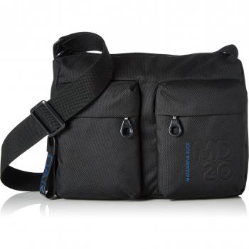 Mandarina Duck MD 20 P10QMTT5, Bolso Bandolera para Mujer, Negro