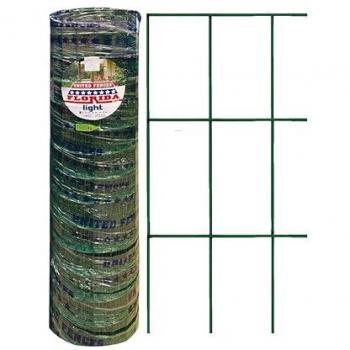 Malla Electrosoldada Galvanizada y Plastificada Verde Musgo para Cercados de Animales 76x51 mm Rollo 25 m (Alambre 2,7 mm) - 99 cm