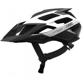 ABUS Moventor Polar White MTB and Leisure Bicycle Helmet M (52-57cm)