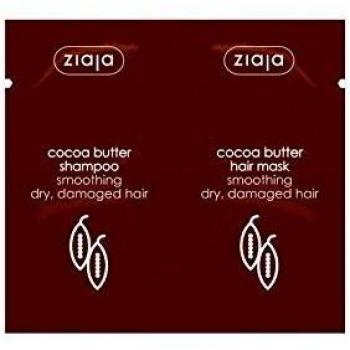 Ziaja Manteca De Cacao Champú + Mascarilla Capilar Duo-Sachet 14 ml