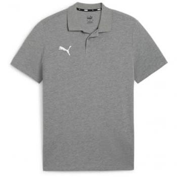 Polo de Manga Corta Puma Teamgoal Casuals Hombre Gris M