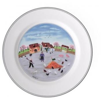 Villeroy & Boch Design Naif Chicken Farm Dinner Plate 27 cm