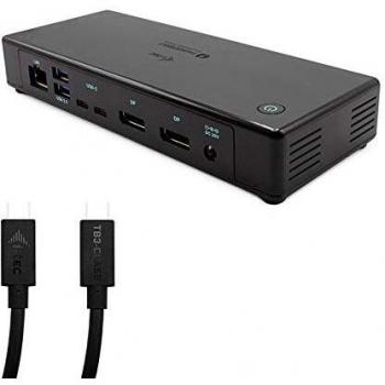 i-tec Thunderbolt 3/USB-C Docking Station 2X 4K/1x 8K con Power Delivery hasta 85W, Incluso 2X Thunderbolt 3 Cable - 150cm + 70cm