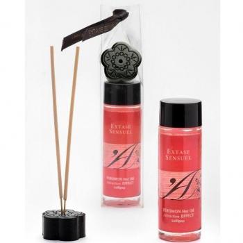 Aceite de Masaje Efecto Calor con Feromonas Sabor Piruleta Extase Sensuel 100ml