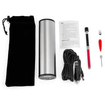 ecombird inflador de neumáticos, USB Batería de 12 V Compresor de aire digital Neumático Bomba de aire eléctrica portátil, monitor, 150PSI Presión de los neumáticos para neumáticos, bolas y hinchable de objetos con pantalla LCD