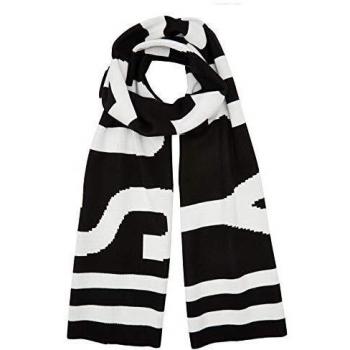 Superdry Urban Logo Scarf Bufanda, Negro