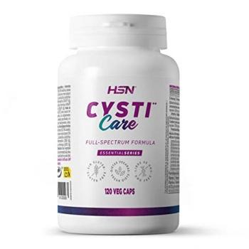 Cysti Care D-Manosa y Arándano Rojo - 120 Cápsulas Vegetales para Prevenir Infecciones Urinarias, Probióticos, Uva Ursi, Alto en Vitamina A y C - No-G