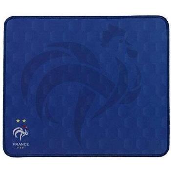 Gaming Mouse Pad Konix French Football Federation 32 x 27 cm Blue Rubber Non-Slip Base