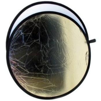 Manfrotto LLLR3806 - Reflector de 95 cm, sunfire/Blanco