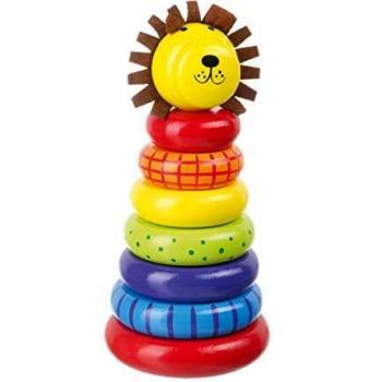 Orange Tree Toys Lion Stacking Ring,