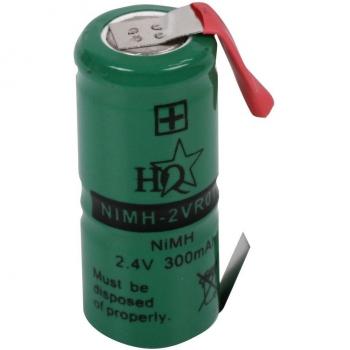 HQ NIMH-2VR011 Níquel Metal hidruro 300mAh 2.4V batería Recargable - Batería/Pila Recargable