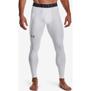 Malla larga Under Armour HeatGear para hombre, color blanco, talla XL