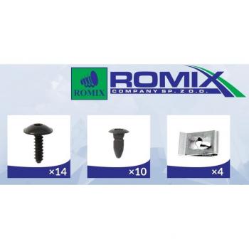 Pinza para tapicería ROMIX ROM 91000 - Herramienta de sujeción, fabricada en acero inoxidable, mango ergonómico antideslizante, ideal para trabajos de tapicería y manualidades, diseño compacto y