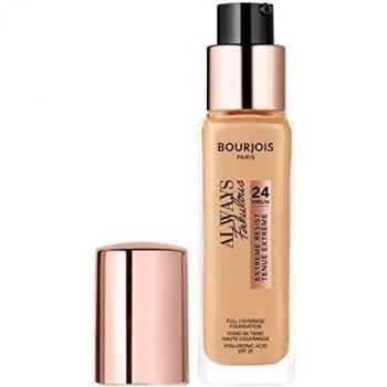 Bourjois Always Fabulous 24hr Extreme Resist Foundation - Shade 125 Ivory, Long-lasting formula, SPF 20, 30 ml