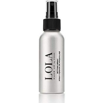 Lola Make-Up 2 en 1 maquillaje fijador spray de larga duración, fórmula ligera, hidratante, vegano