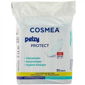 Compresas Absorbentes Pelzy Protect - Paquete de 30 Unidades para Incontinencia