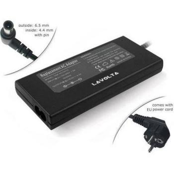 90W Ultra Delgado Cargador para Sony Vaio VPCZ12A7E VPCZ12B7E VPCZ12C5E VPCZ12C7E VPCZ12D7E VPCZ12E7E VPCZ12F7E VPCZ12G7E Notebook - Lavolta Original Alimentación Adaptador para Ordenador PC Portátil - con Puerto USB - 19.5V 4.7A
