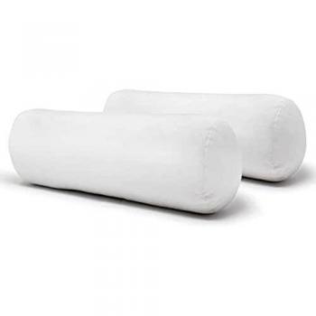 Newpoint 813140010040 - Par de Rollos de Cuello, 6 Pulgadas x 1 pies 4 Pulgadas, Color Blanco