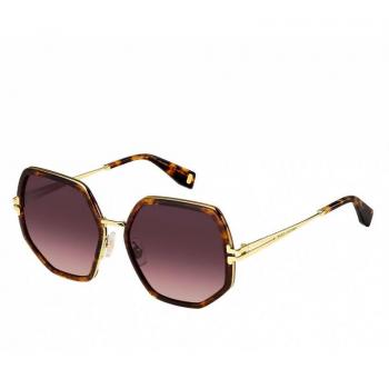 Marc Jacobs Havana Rose Gold Sunglasses Brown Shaded 58 MM Female