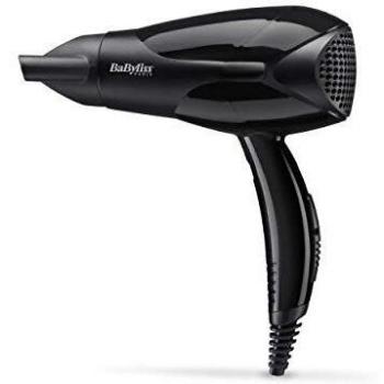 BaByliss Compact Dryer D212E - Secador de viaje 2000 W, 2 velocidades/temperaturas, aire frío, diseño pequeño y compacto
