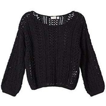 NAME IT Nkftilly LS Knit Suéter pulóver, Negro, 146-152 para Niñas