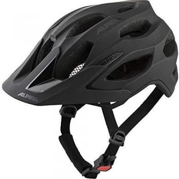 Casco de bicicleta Alpina Carapax 2.0 negro mate, ligero, estable y cómodo, talla 57-62 cm