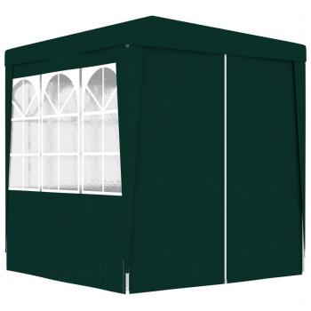vidaXL Professional Party Tent with Side Walls 2x2 m Green 90 g/m²