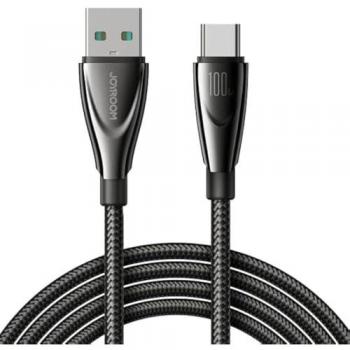 Cable Trenzado USB-A a USB-C Joyroom Pioneer 100W 1,2m Negro