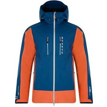 Dare 2b Preside - Chaqueta Impermeable para Hombre, Hombre, Color Kingfsh/Pmpk, tamaño 3XL