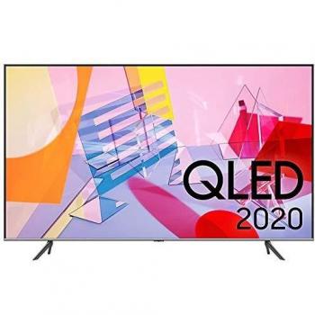 Samsung QLED 4K 2020 55Q64T - Smart TV de 55 con Resolución 4K UHD, con Alexa Integrada, Inteligencia Artificial 4K Wide Viewing Angle, Sonido Inteligente, Premium One Remote