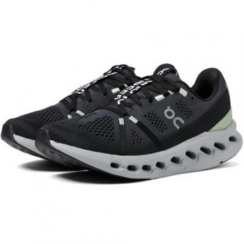 On Cloudsurfer Women's Running Shoes - Black, Size 42 EU / 10 US