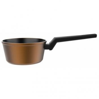 Taurus Stories Cacerola de 18 cm en Aluminio Forjado con Mango Ergonómico, Compatible con Todo Tipo de Fuegos, Recubrimiento Antiadherente, Apta para Lavavajillas y Libre