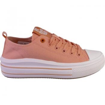 Zapatillas de deporte para mujer REFRESH 171930 en color coral con cordones