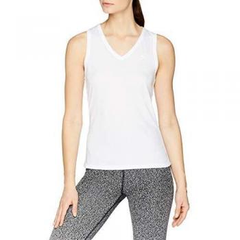 Odlo Suw Top V-Neck Singlet Active F-Dry Ligh Camiseta, Mujer, White, S