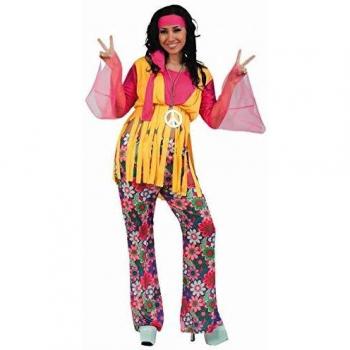DISFRAZ HIPPIE CHICA ADULTO