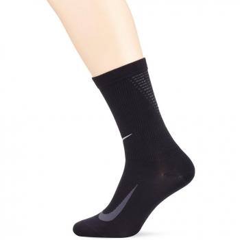 NIKE U NK ELT LTWT Crew Calcetines, Hombre, Negro