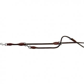 TRIXIE Ramal Active cosido redondeado, S-M, 2.00 m/ø8 mm, Marrón, Perro