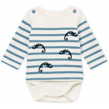 Petit Bateau Body marinière_4836501, Unisex bebé, Mehrfarbig
