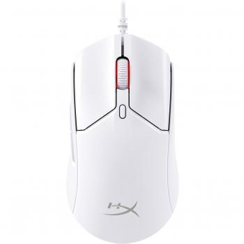 HyperX Pulsefire Haste 2 Wired Gaming Mouse - White, RGB, 26000 DPI