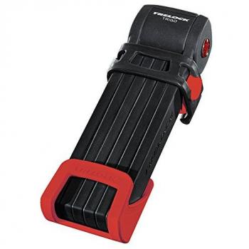 Trelock FS 300/85 Trigo ZT - Candado plegable para bicicletas rojo rojo Talla:negro