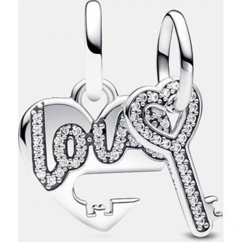 Charm colgante Pandora Moments llave y corazón 793081C01
