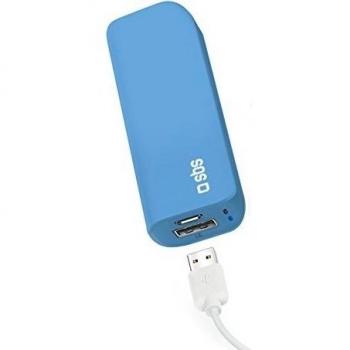 SBS TEBB30001UB Ión de litio 3000mAh Azul batería externa
